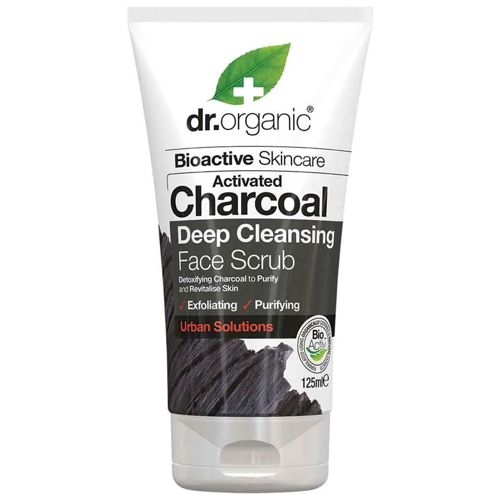Activated Charcoal Face Scrub