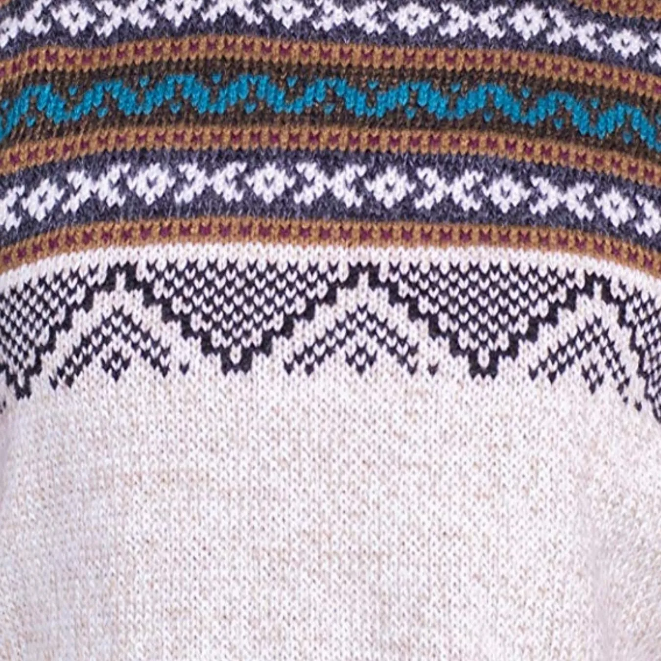 Alpaca Wool Sweater Women | Alpaca Wool Cardigan Women | Warm & Soft Alpaca Sweaters Women | Alpaka Fair Isle Sweater