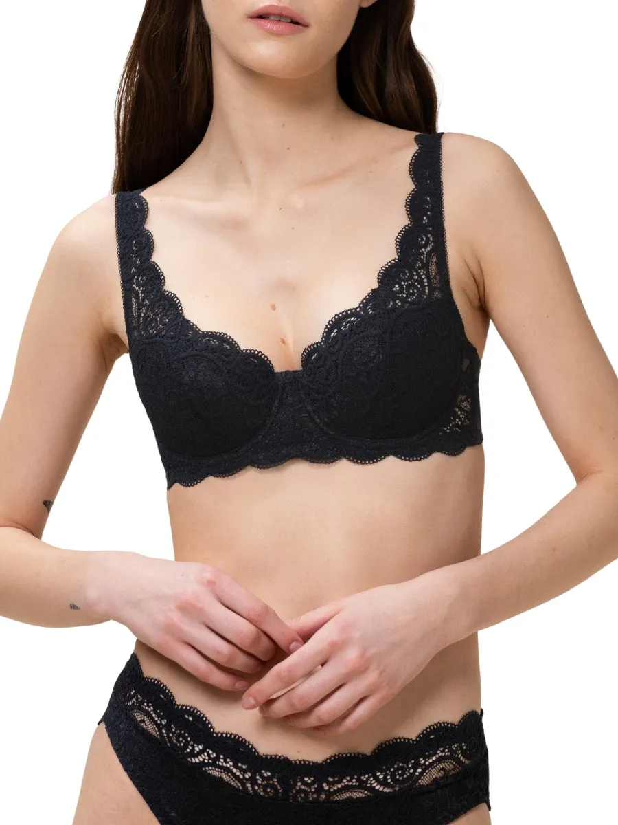 Amourette WHP Half Cup Bra - Black