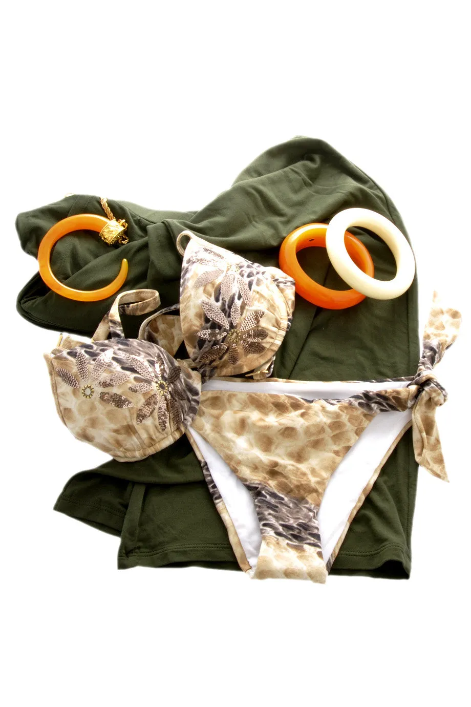 ANN TERENNE Flower Bikini