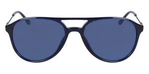 Calvin Klein Men's Pilot Sunglasses Navy Blue CK20702S 410
