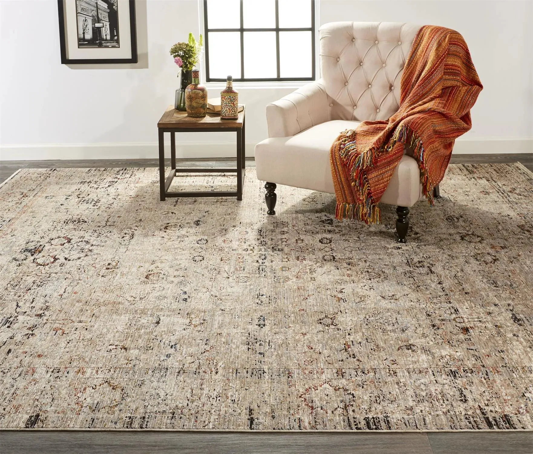 Caprio 9203958F Taupe/Ivory Rug