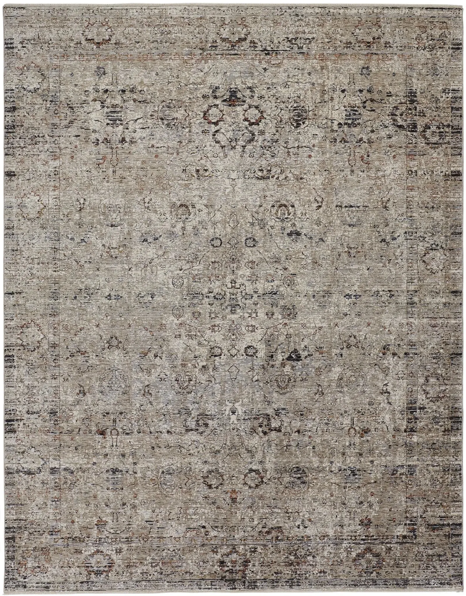 Caprio 9203958F Taupe/Ivory Rug