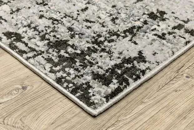 Caravan 4153Q Grey/Black Rug
