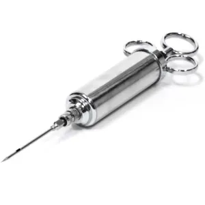 Charcoal Companion Stainless Steel Marinade Injector
