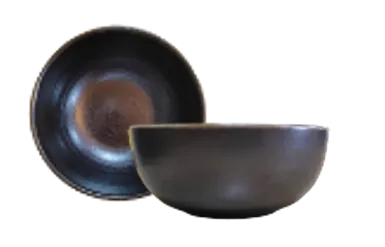 Charcoal- Deep Bowl 14.5cm x H: 6cm