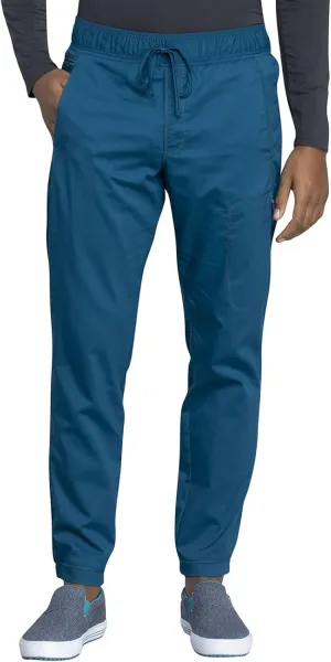 Cherokee Men Scrubs Pant Natural Rise Jogger with Zip Cargo Pocket WW012