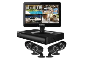 Complete security camera system with indoor and outdoor cameras ECO BlackBox 4ch LED series