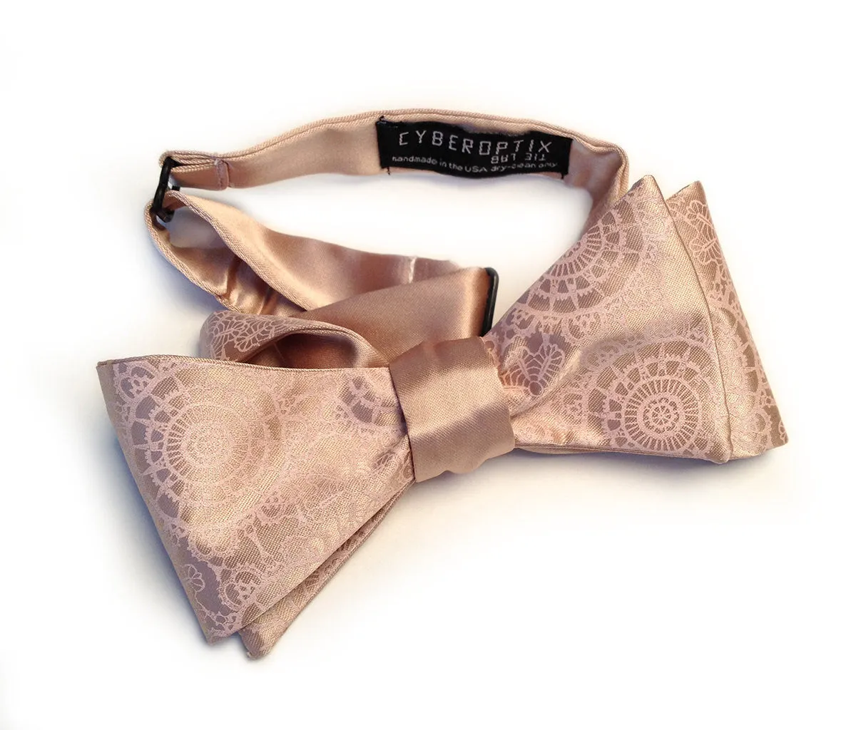Cottage Lace Bow Tie