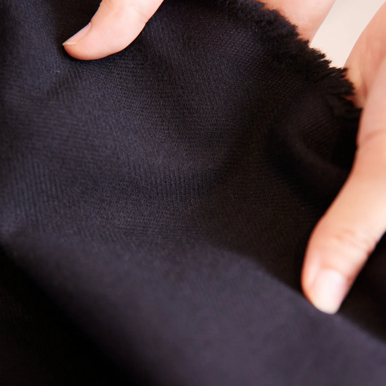 Cotton Wool Blend Brushed Herringbone TS-2024-1