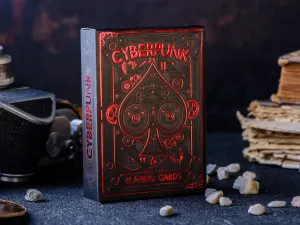 Cyberpunk Red by Elephant Playing Cards