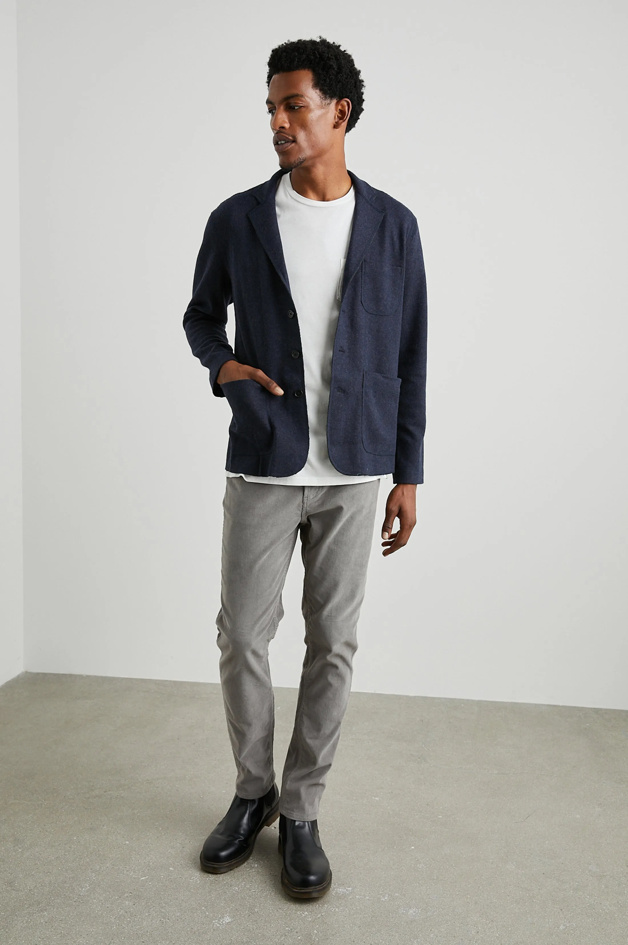 DWIGHT BLAZER - NAVY