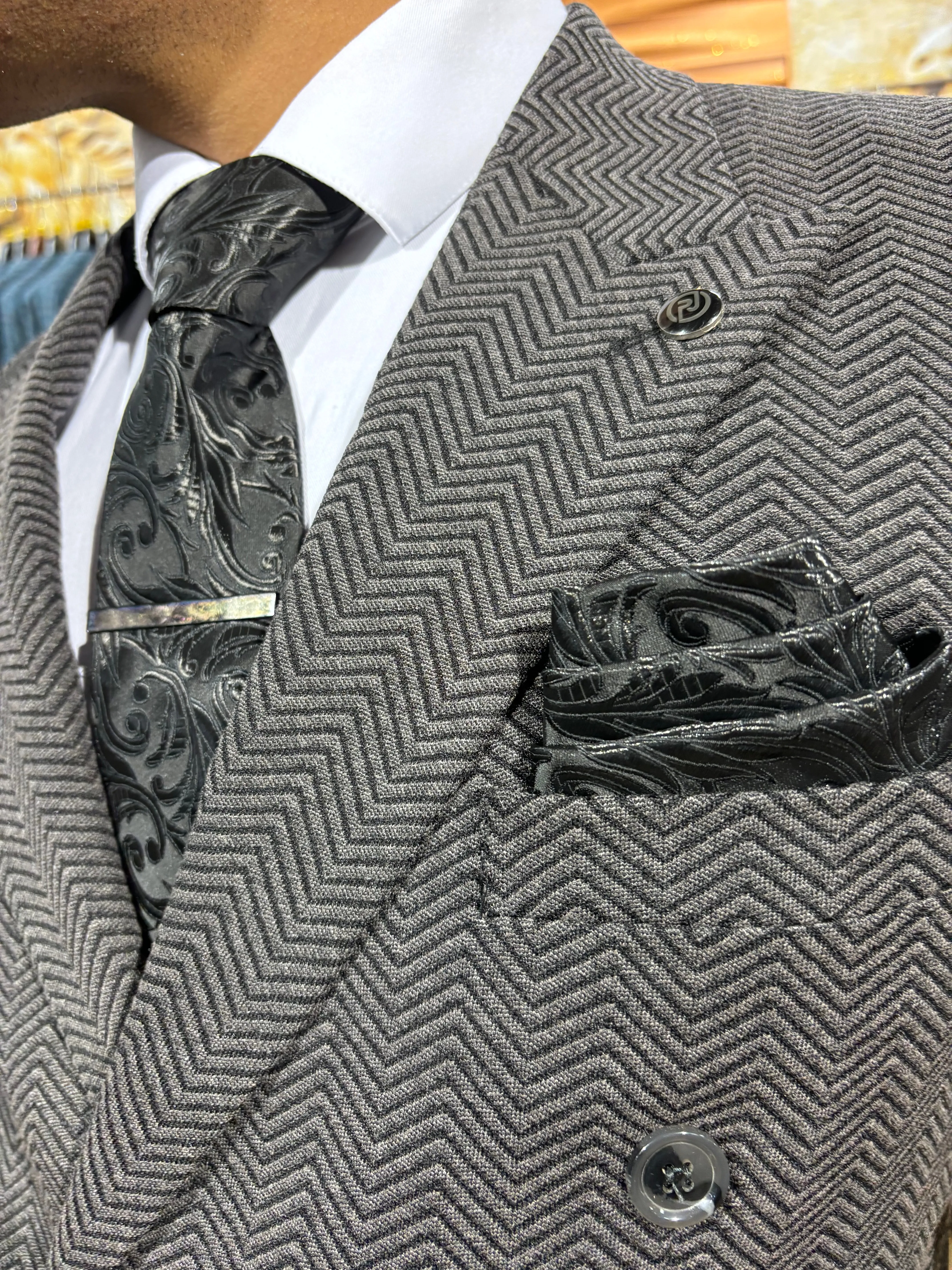 Eclipse - Charcoal 2 Piece Suit