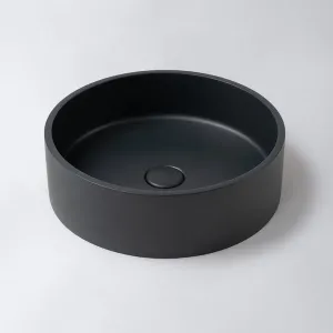 Eight Quarters Concrete Circle Charcoal