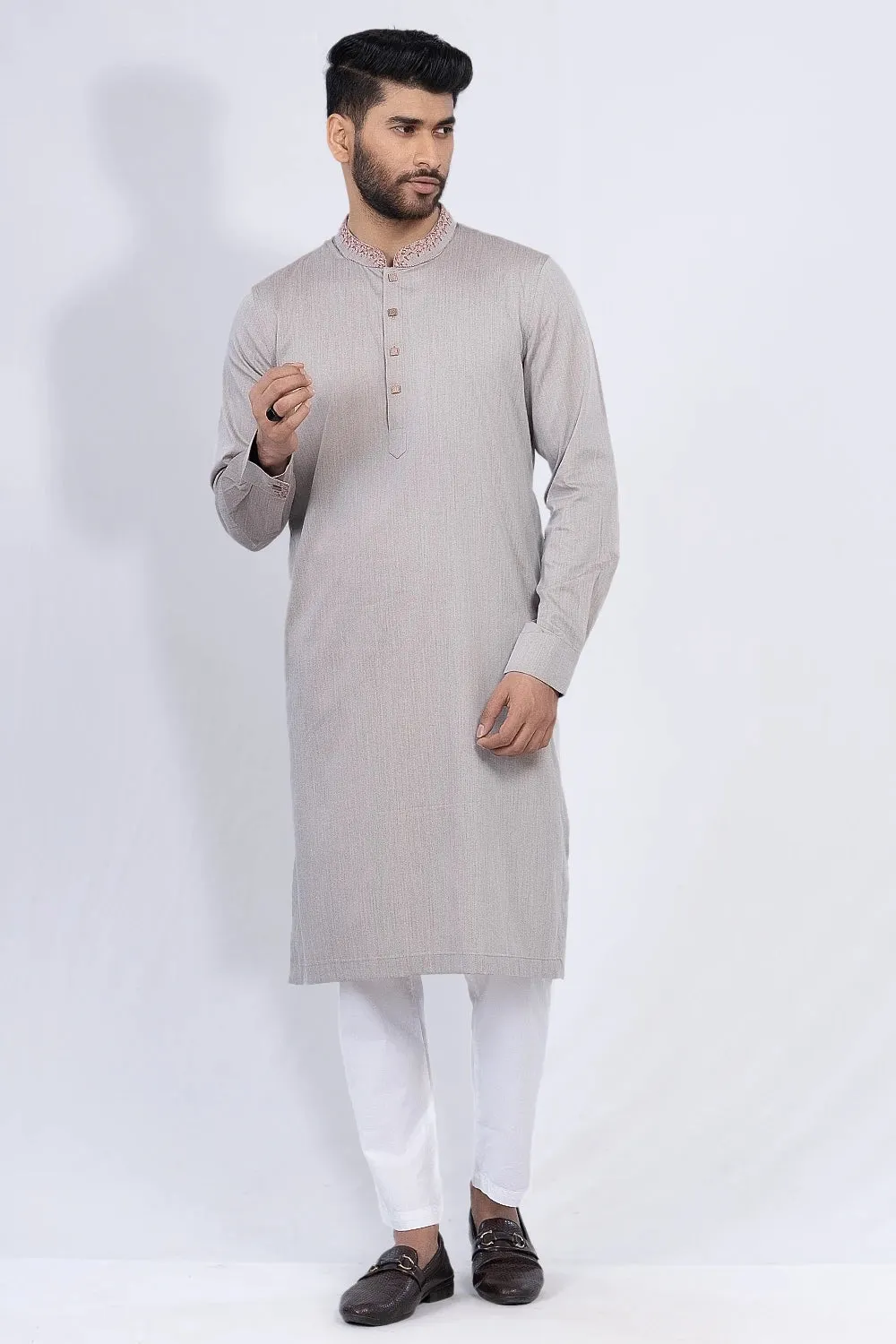 Embroidered Regular Fit Panjabi