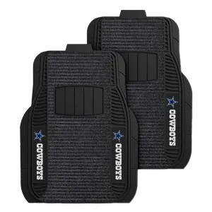 Fanmats Dallas Cowboys 2pc Deluxe Car Mat Set