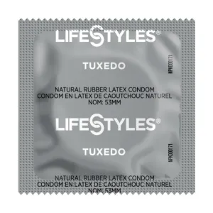 Free Sample: LifeStyles Tuxedo Black Condom (Limit 1)