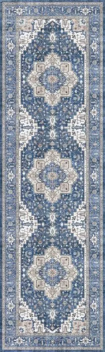 Fulton FUL10 Navy/Ivory Area Rug