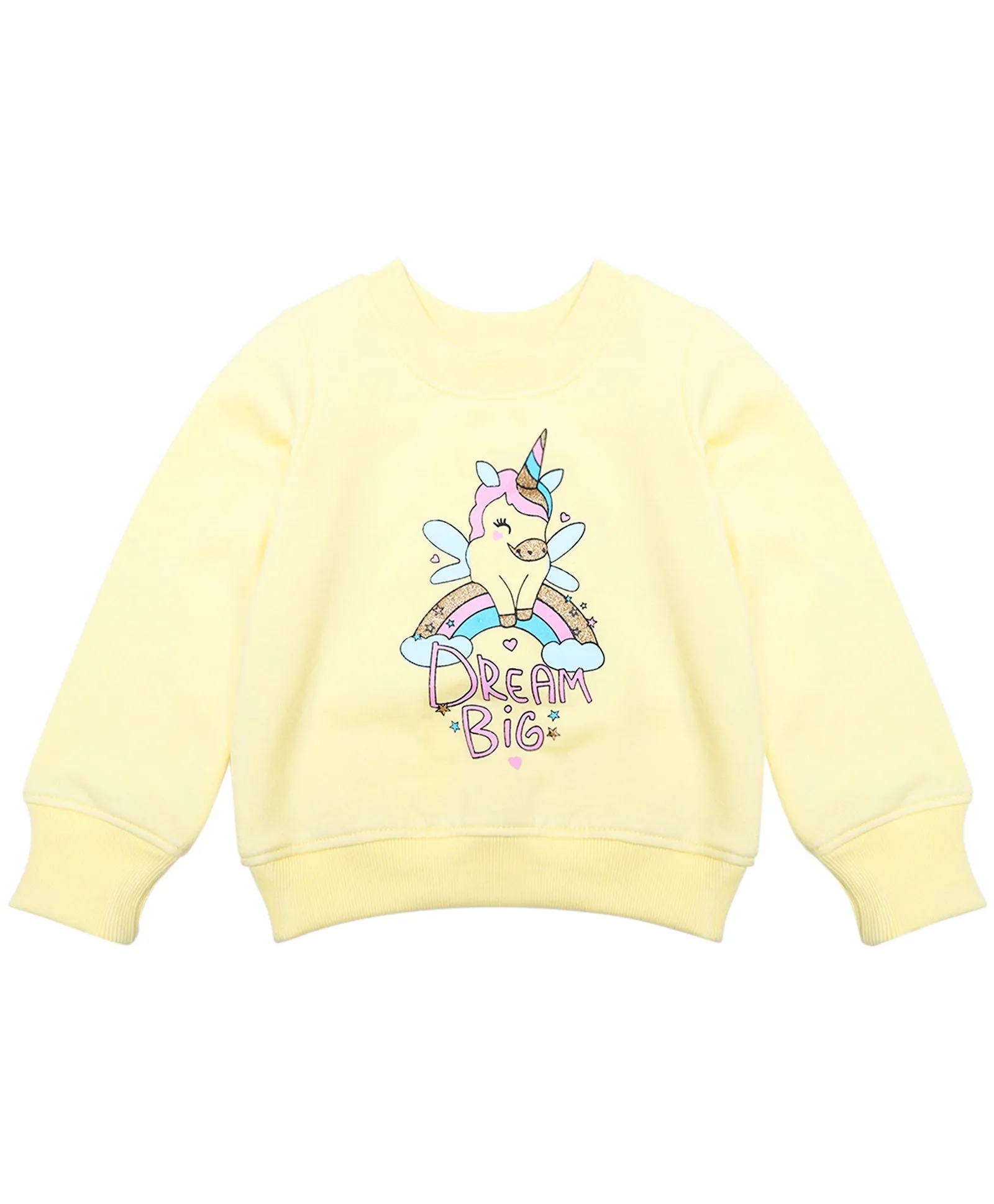 Girls Printed T-Shirt With Pyjamas