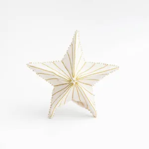 Gold StarBurst Tree Topper Small