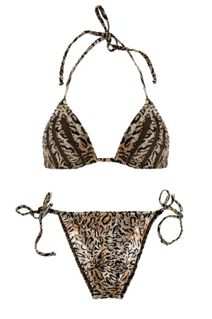 GOTTEX LEOPARD Cutout Sand Bikini