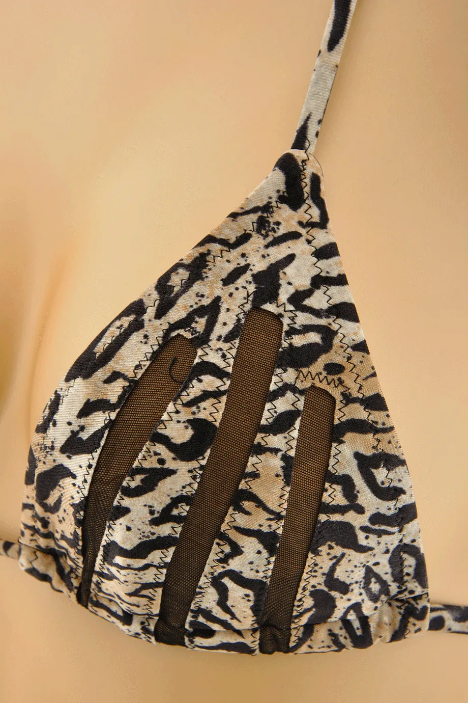 GOTTEX LEOPARD Cutout Sand Bikini