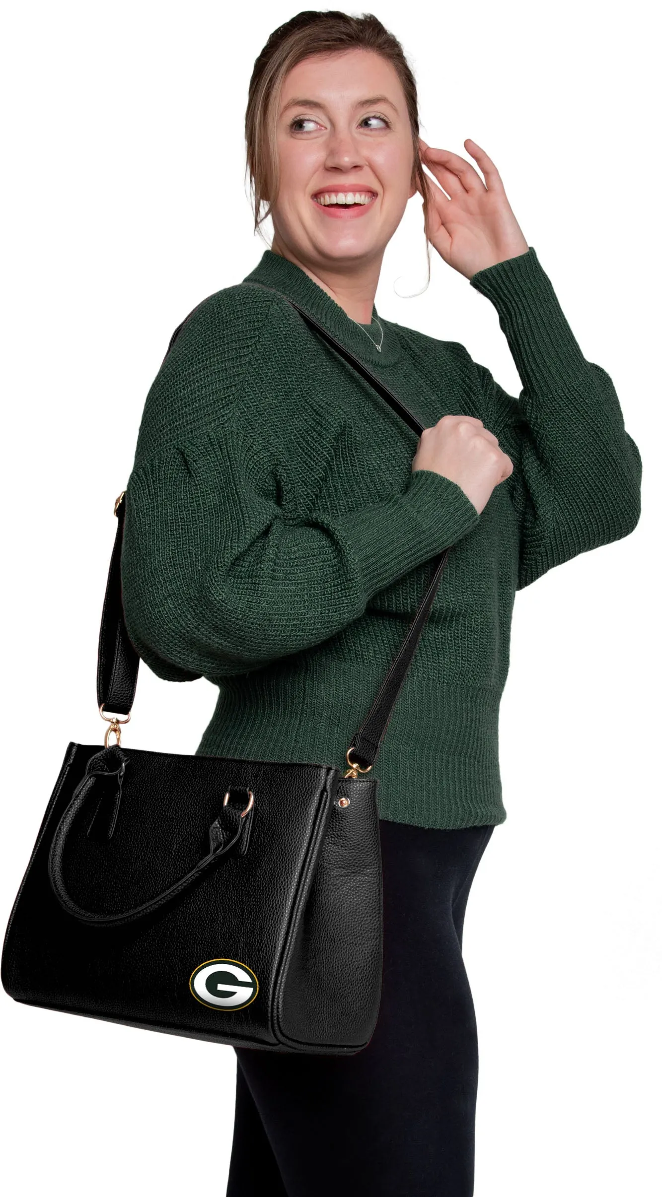 Green Bay Packers The Manhattan Black Purse