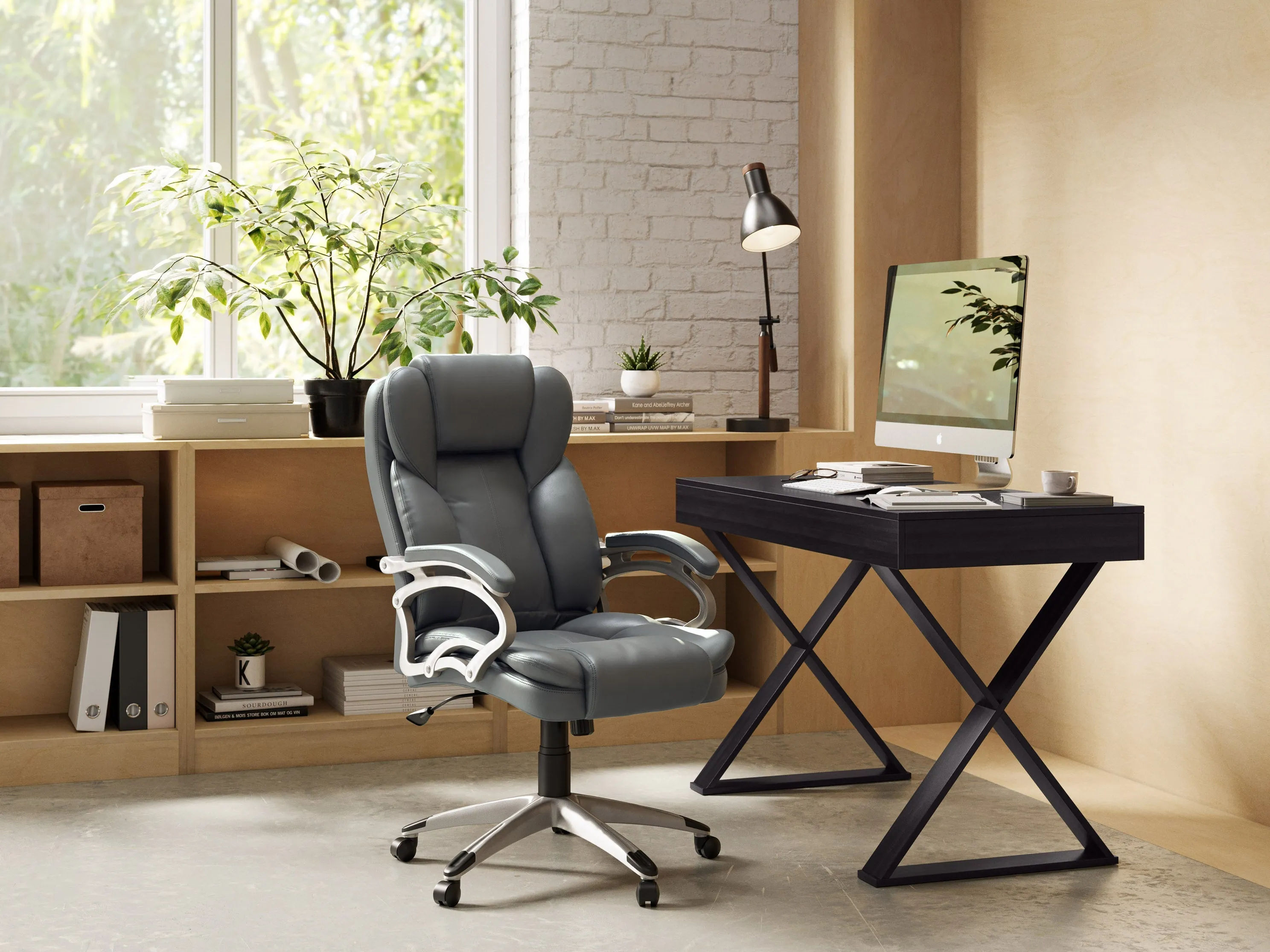 Grey Executive Office Chair