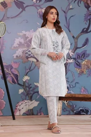 Jade Flora Embrodiered Blue Pakistani Lawn Suits