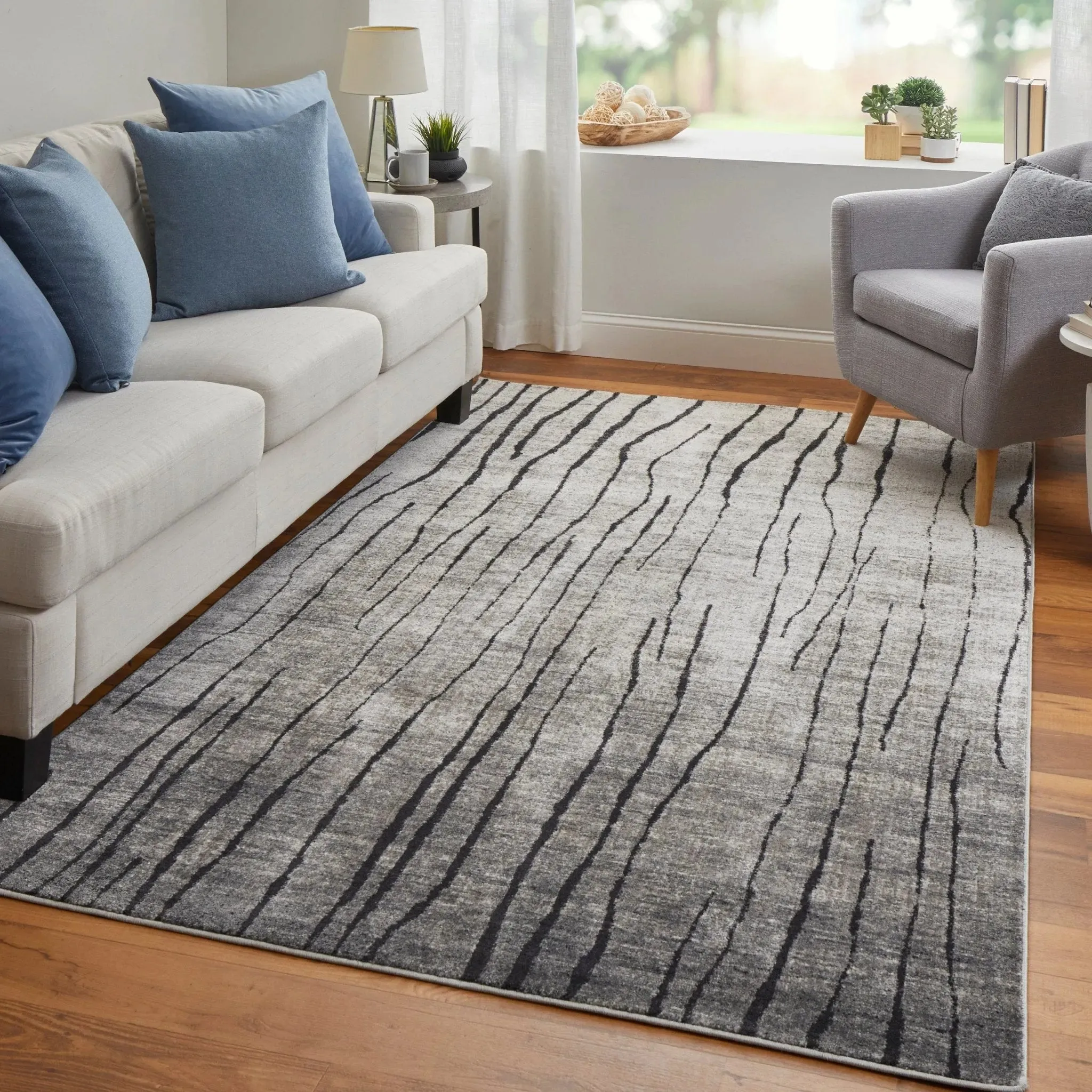 Kano 86439LIF Ivory/Charcoal Rug