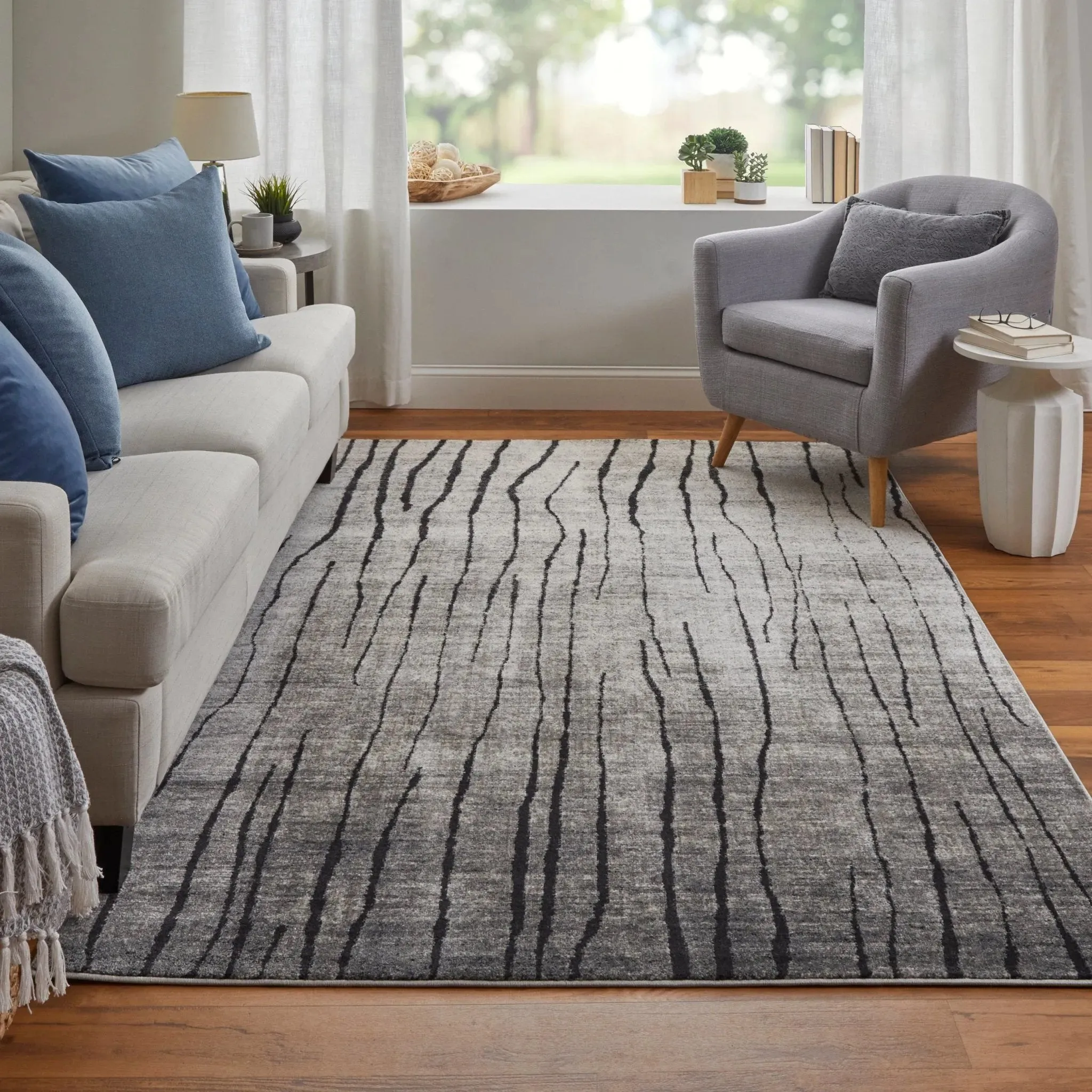 Kano 86439LIF Ivory/Charcoal Rug