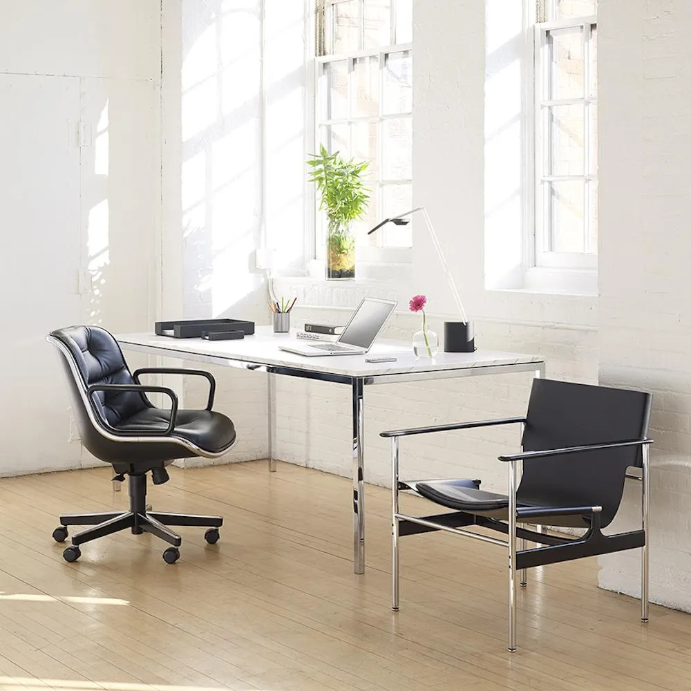 Knoll Charles Pollock Executive Chair - with Arms