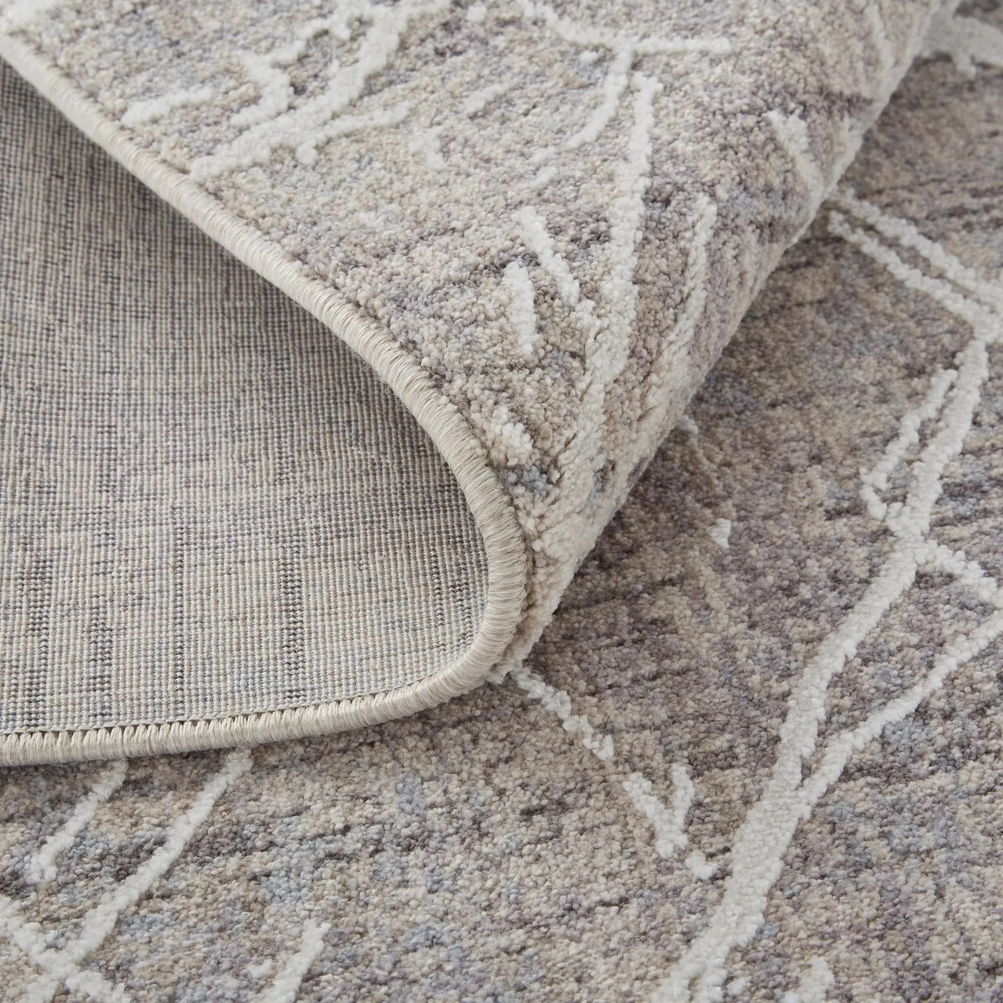 Lennon LEN39FZF Beige/Ivory Rug