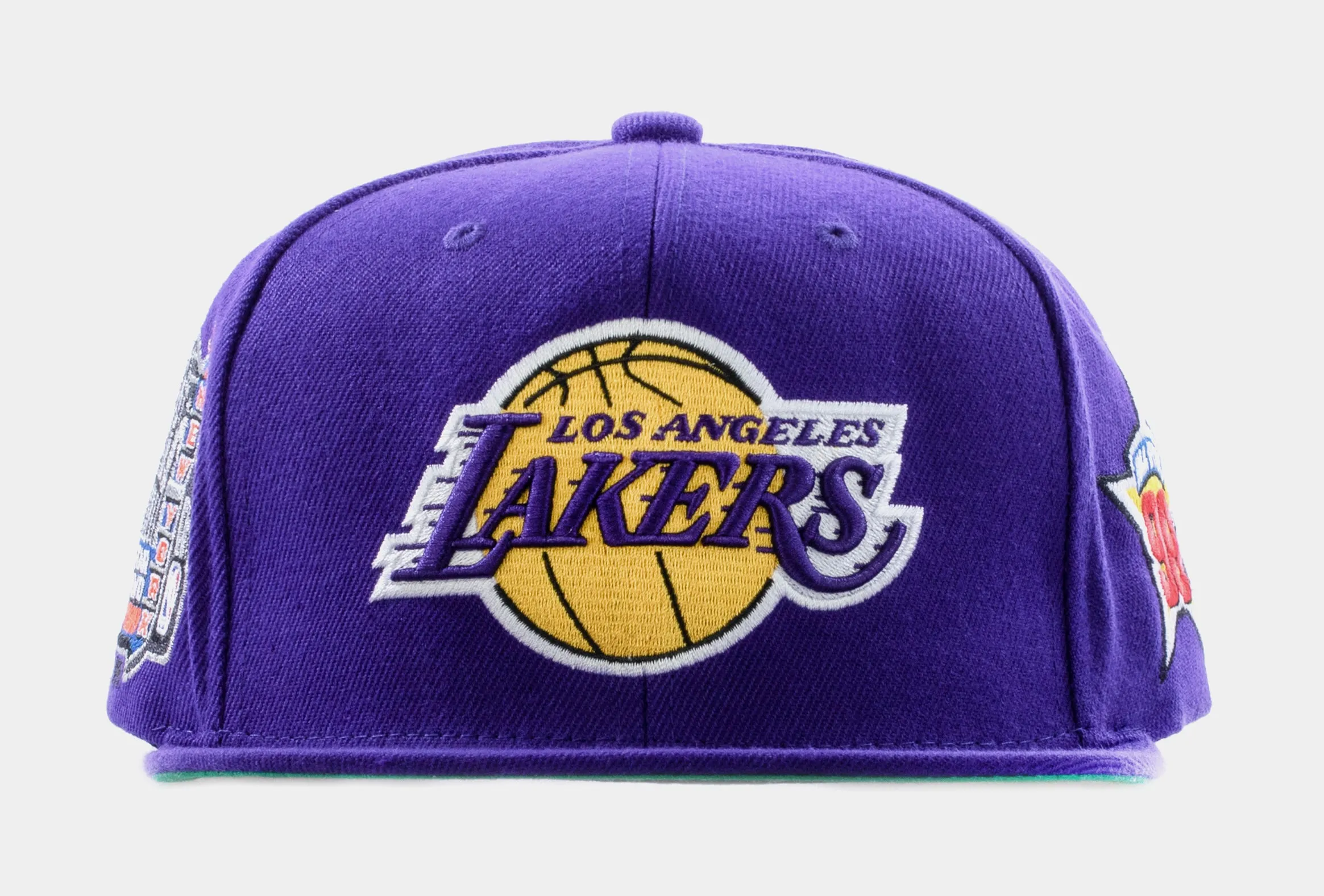 Los Angeles Lakers Snapabck Cap Mens Hat (Purple)