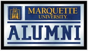 Marquette Golden Eagles Holland Bar Stool Co. Alumni Mirror (26" x 15")