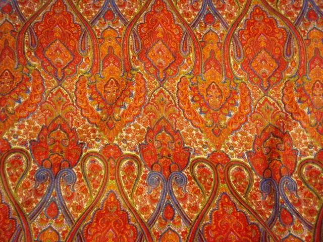Moghul Art - Herringbone Printed Crepe