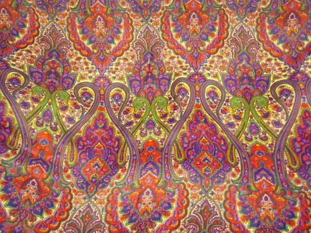 Moghul Art - Herringbone Printed Crepe