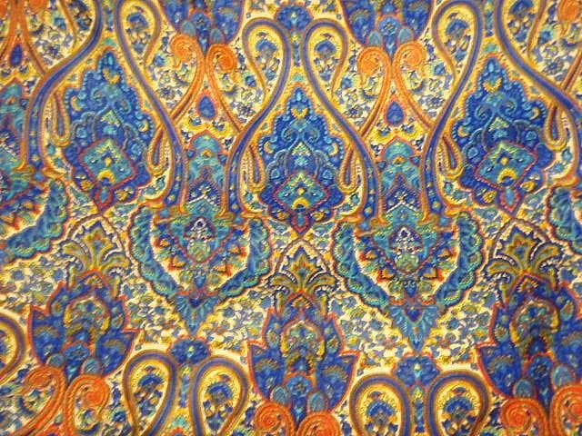Moghul Art - Herringbone Printed Crepe