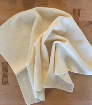 NATURAL Felted Mill Dyed Wool Fabric