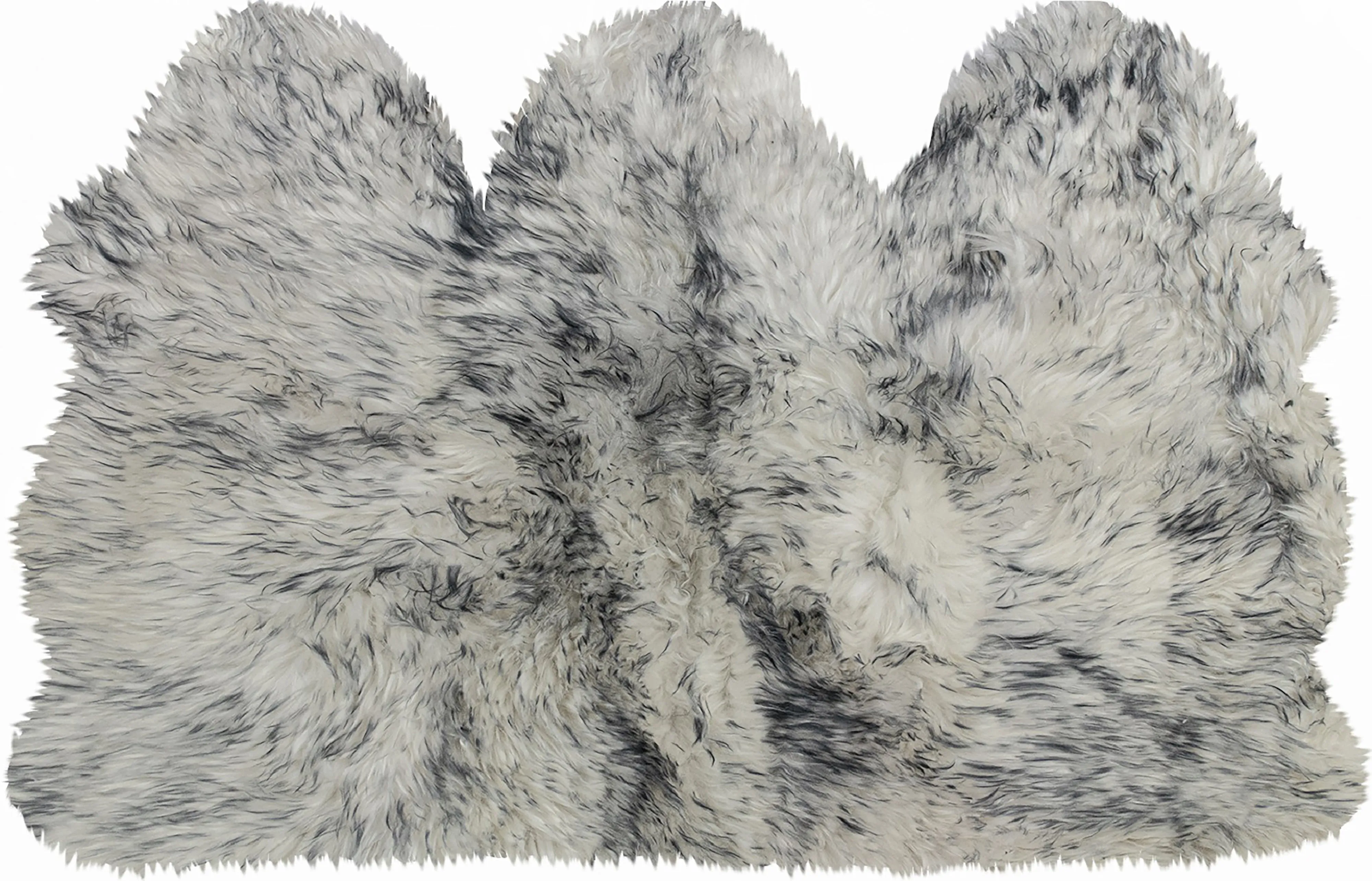 Natural Home Decor New Zealand Sheepskin Trio Rug-1-Piece