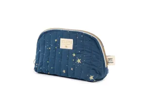 Nobodinoz Holiday Vanity Case in Gold Stella / Night Blue