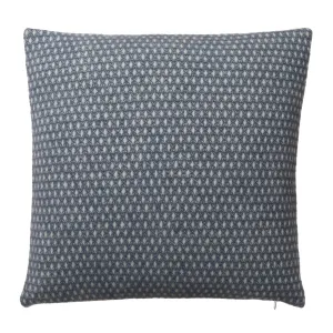 Osele Cushion Cover [Dark grey blue & Off-white]