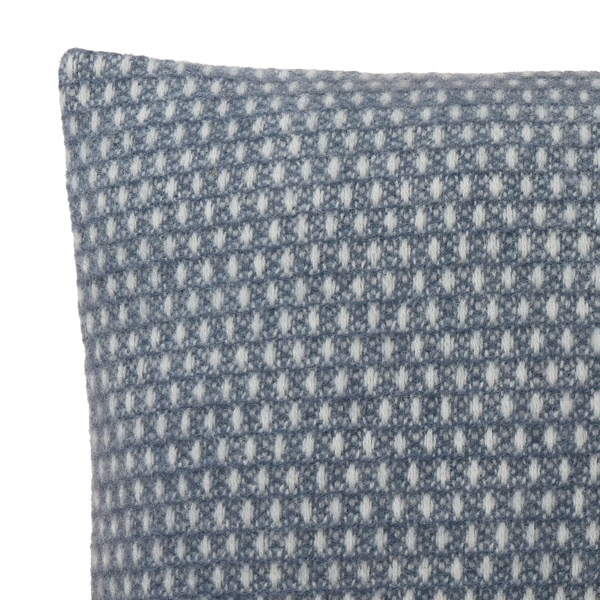 Osele Cushion Cover [Dark grey blue & Off-white]