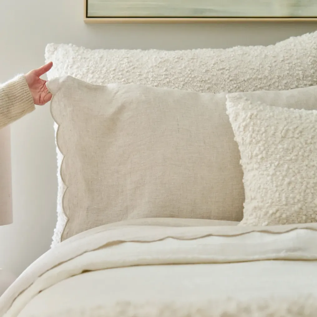 Pair of Kelly Linen Pillowcases by Pom Pom at Home