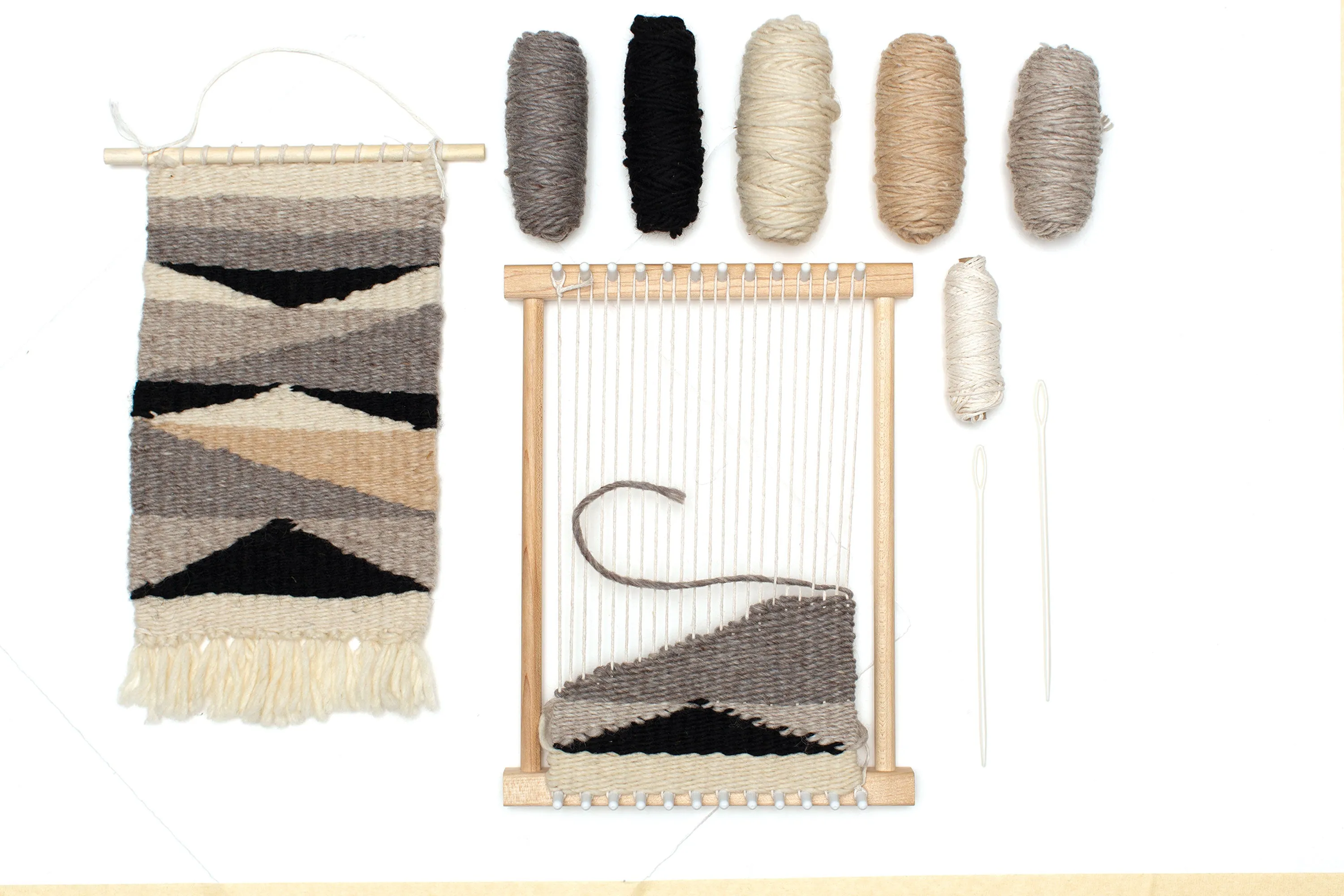 pegLoom or LapLoom Refill Kit by Friendly Loom™ - Neutral Colors
