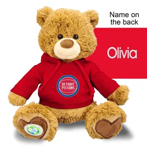 Personalized Detroit Pistons 10" Plush Bear 2