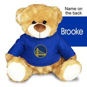 Personalized Golden State Warriors 10" Plush Bear