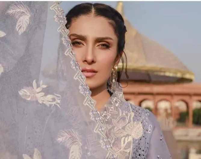 Pure Cotton With Embroidery Unstitched Pakistani Suit Dress Material