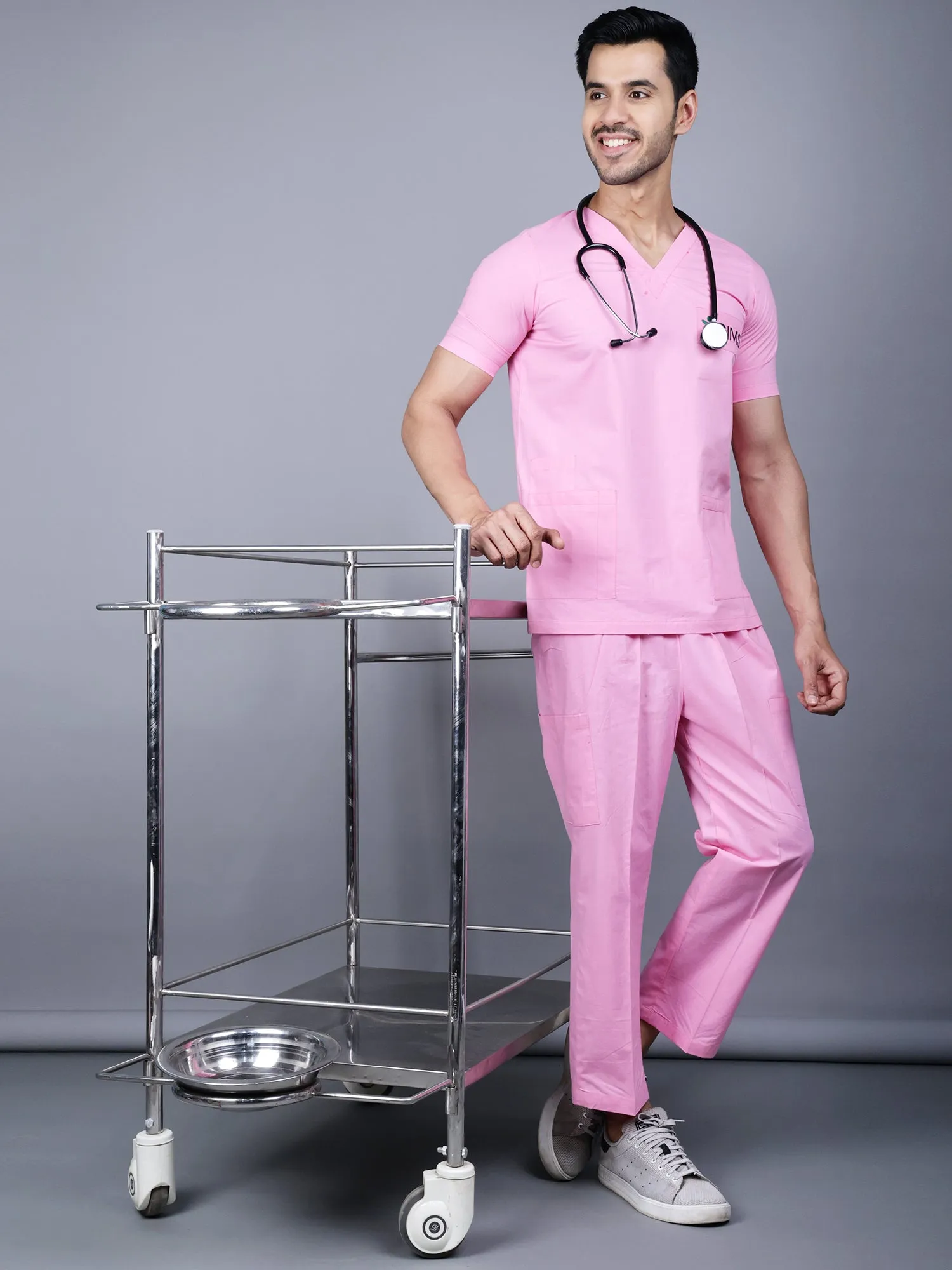 Ramajikk Medical Unisex V-Neck Design Scrub Suit