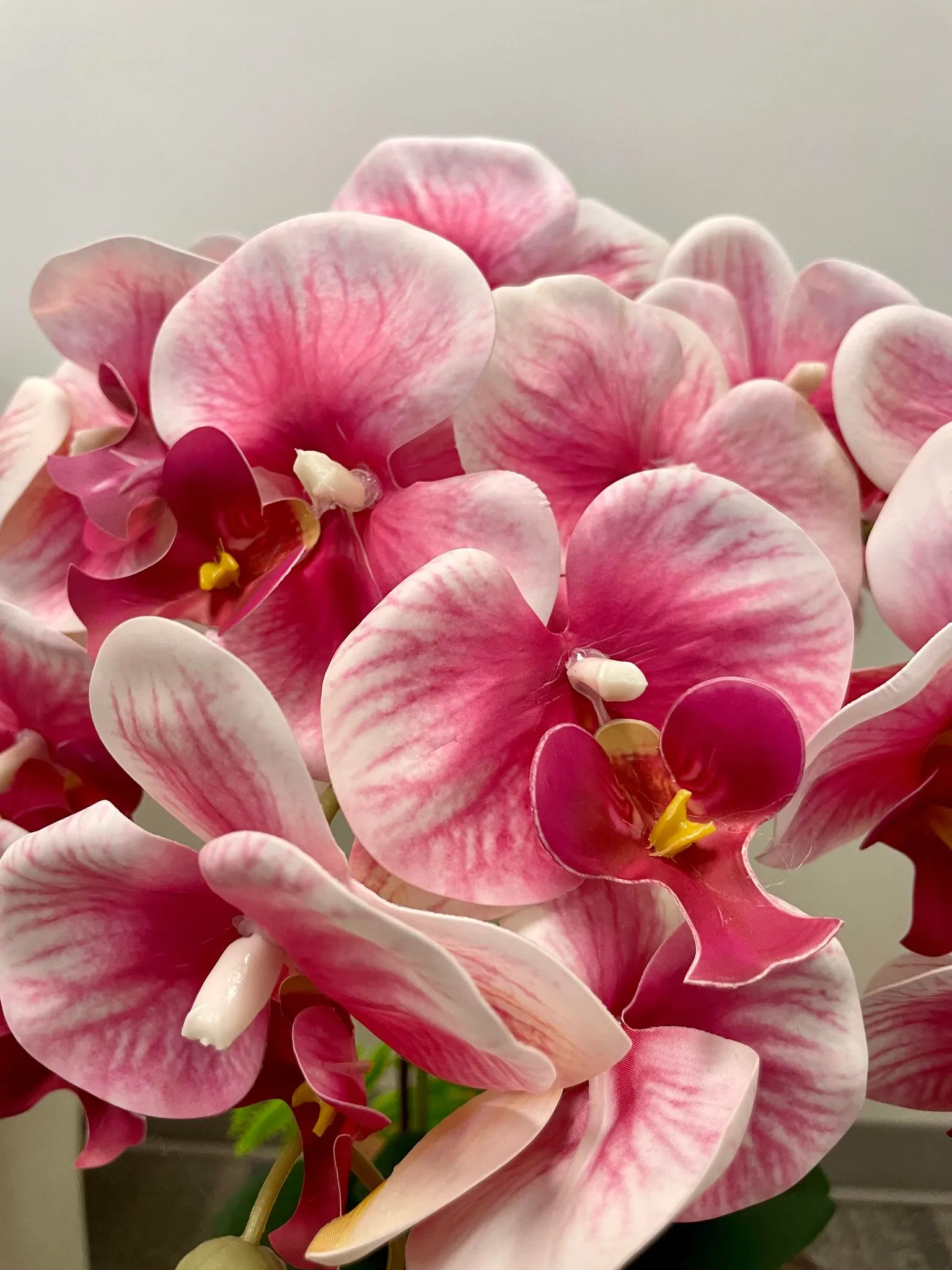 Real touch artificial orchids Arrangement